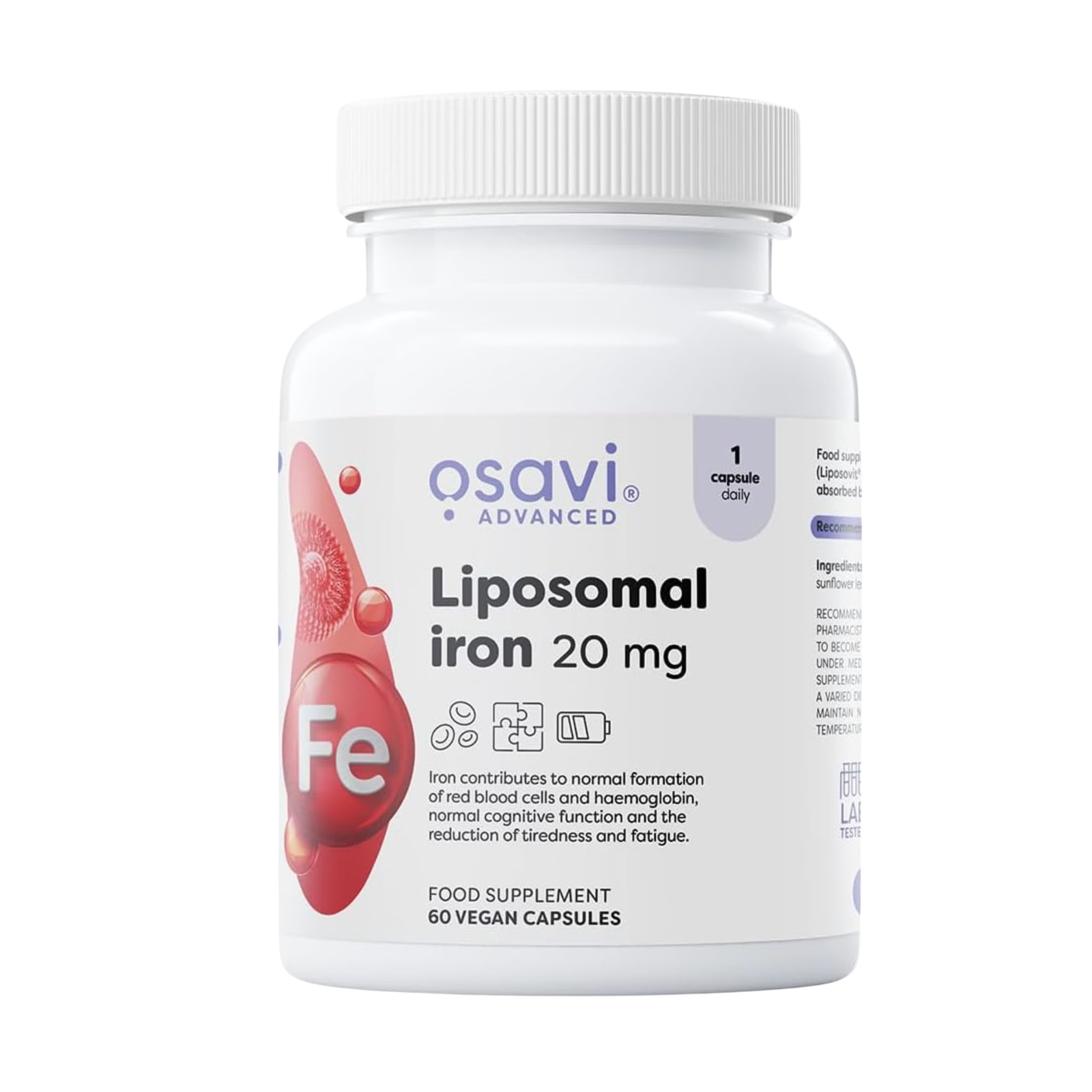 osavi liposomal iron 20mg liposomalno zeljezo