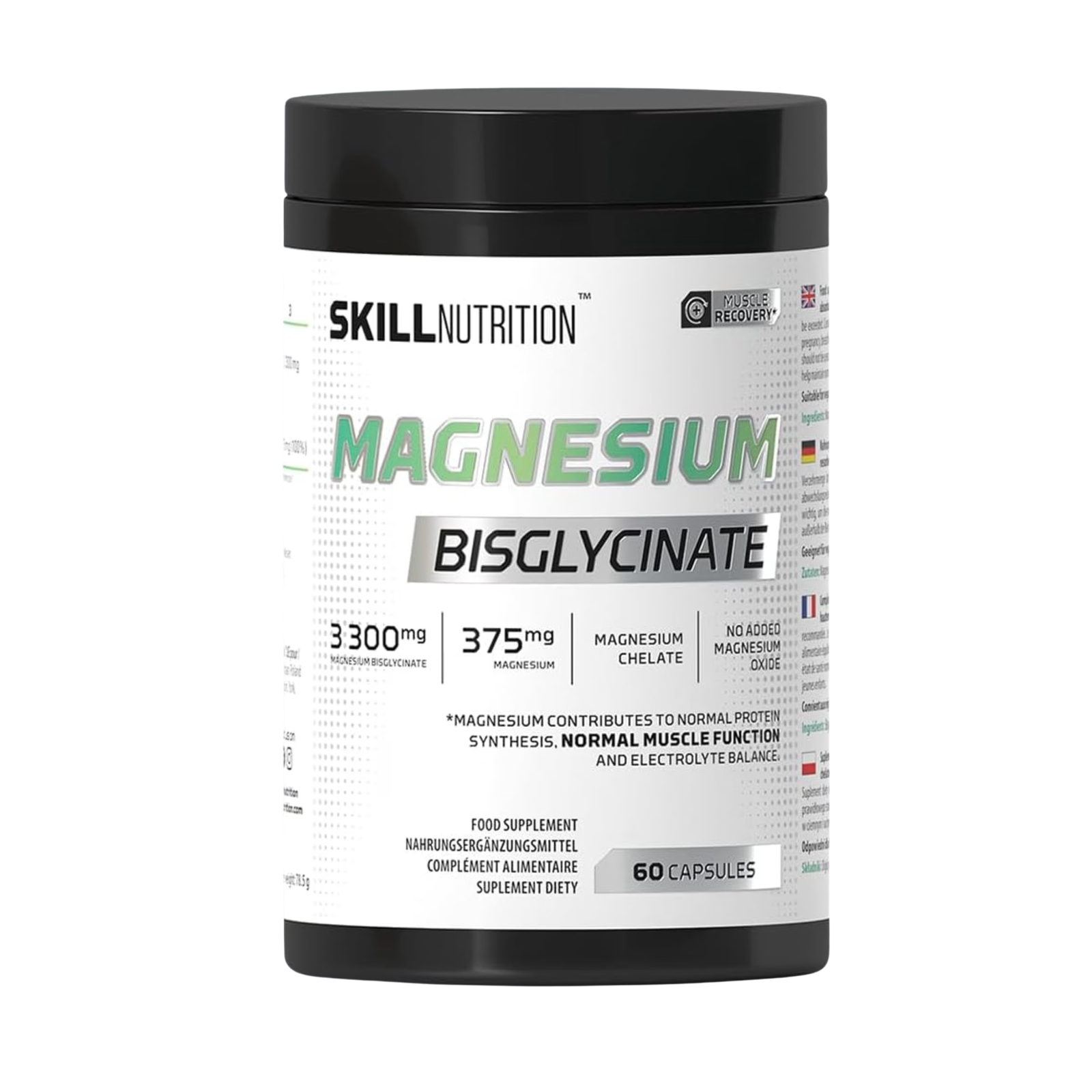 Skill Nutrition Magnesium Bisglycinate 60 kapsula