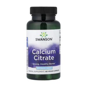 Swanson Calcium Citrate 200mg 60 kapsula