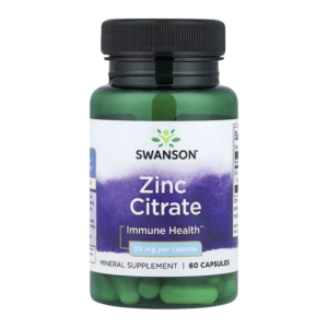 Swanson Zinc Citrate 30mg 60 kapsula