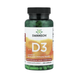 Swanson Vitamin D3 2000IU 250 kapsula