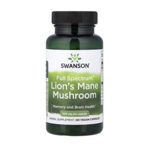 Swanson Lions Mane Mushroom 60 kapsula