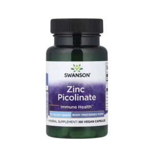 Swanson Zinc Piccolinate 22mg 60 kapsula