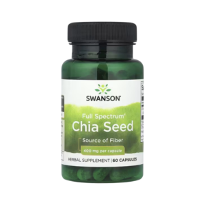 Swanson Chia Seed 400mg 60 kapsula