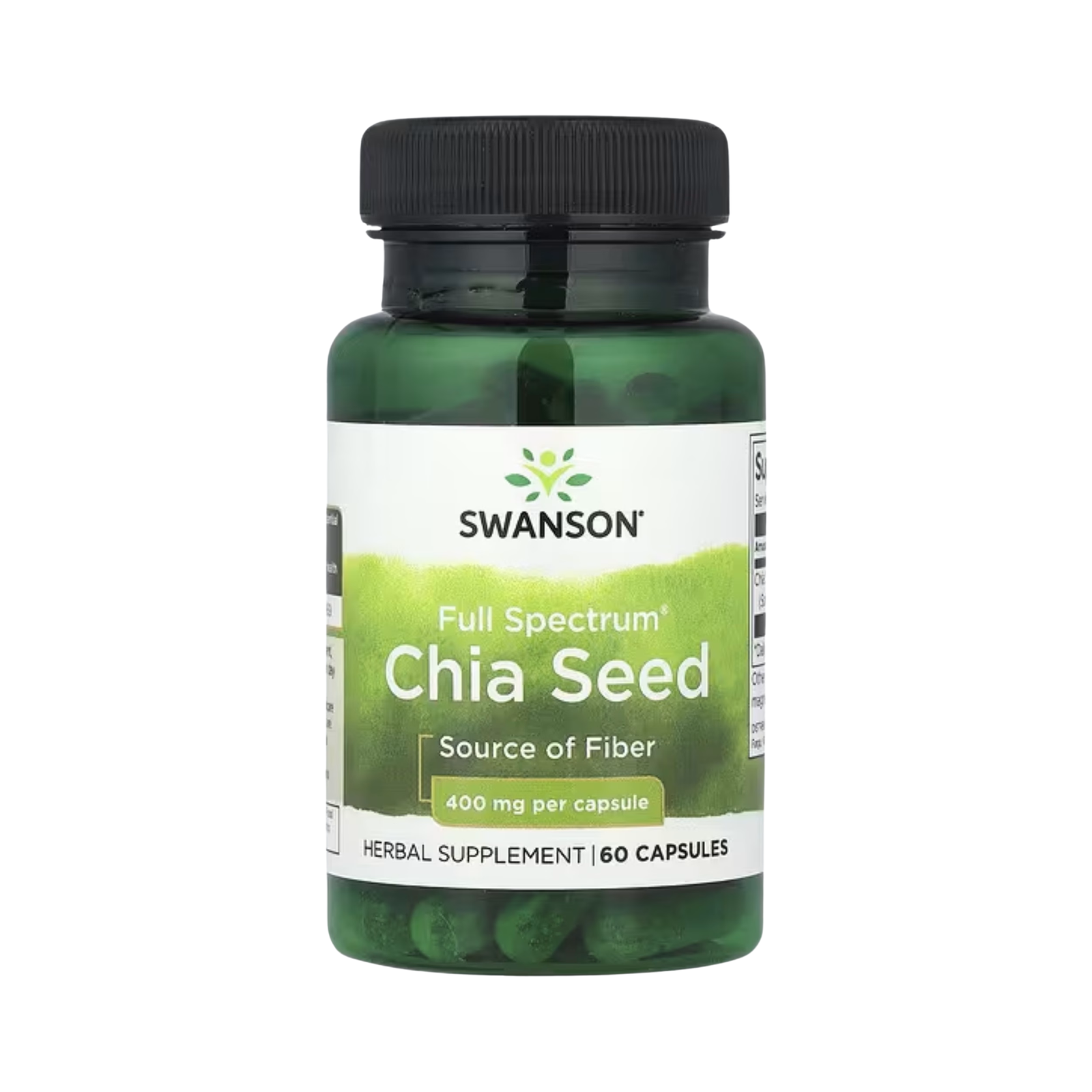 Swanson Chia Seed 400mg 60 kapsula