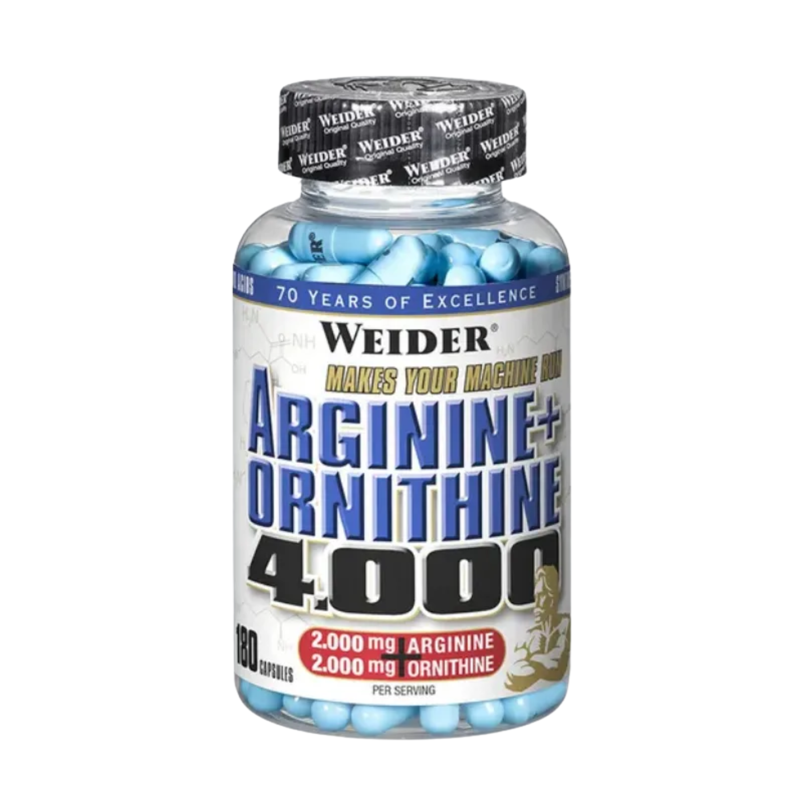 Weider Arginine + Ornithine 4000 180 kapsula