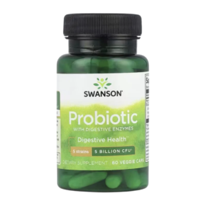 Swanson Probiotic with Digestive Enzymes 60 kapsula