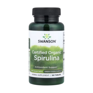 Swanson Certified Organic Spirulina 180 tableta