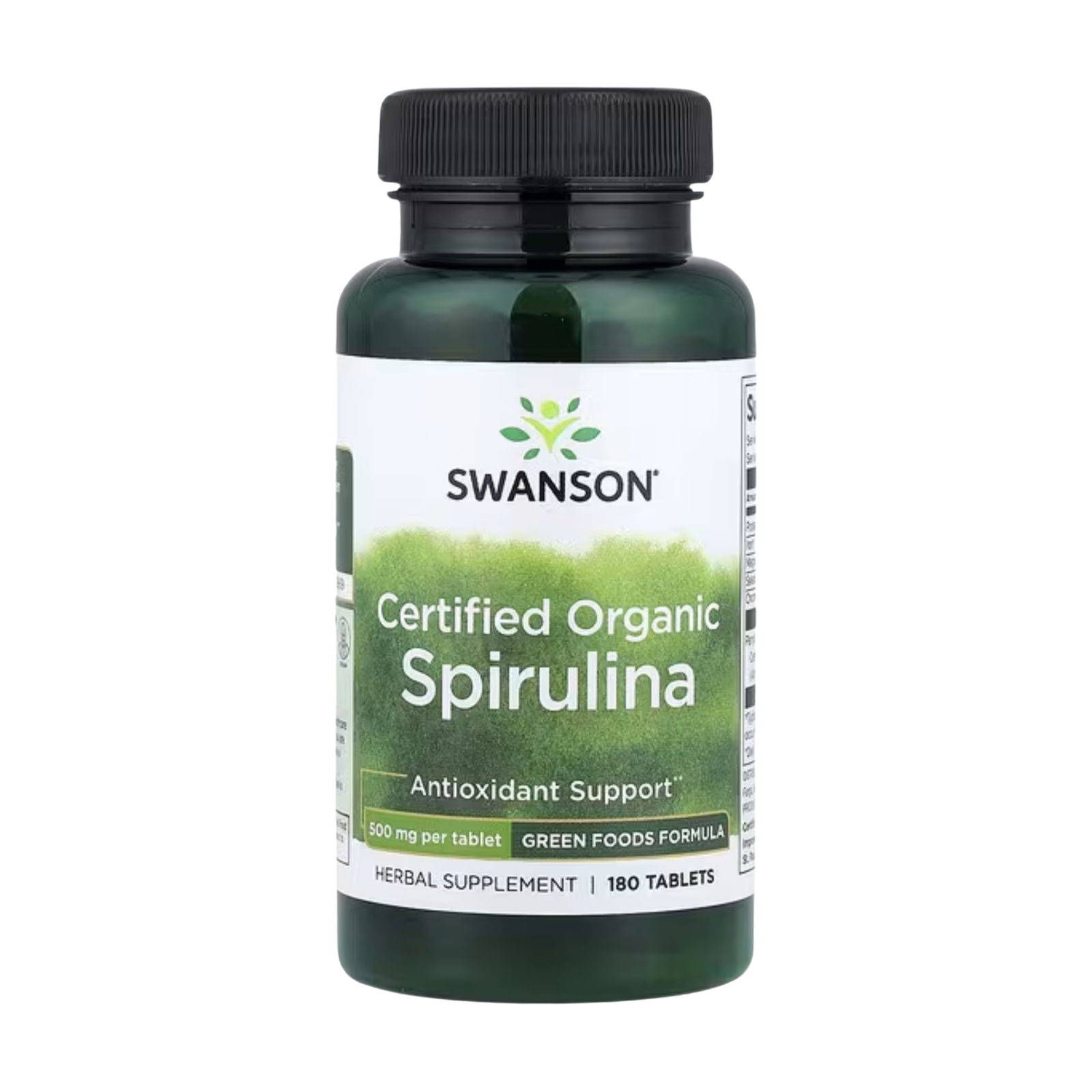 Swanson Certified Organic Spirulina 180 tableta