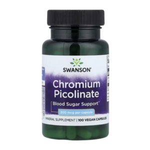 Swanson Chromium Picolinate 200mcg 100 kapsula