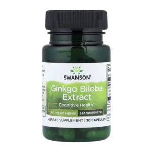 Swanson Ginkgo Biloba Extract 60mg 30 kapsula