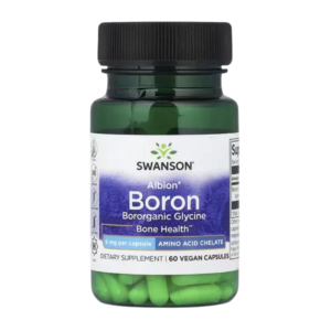 Swanson Albion Boron Glycine 6mg 60 kapsula