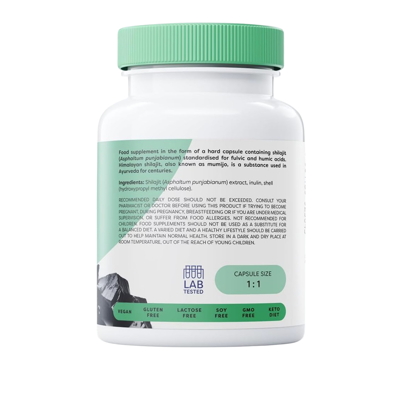Osavi Shilajit 500mg 60 kapsula - Image 3
