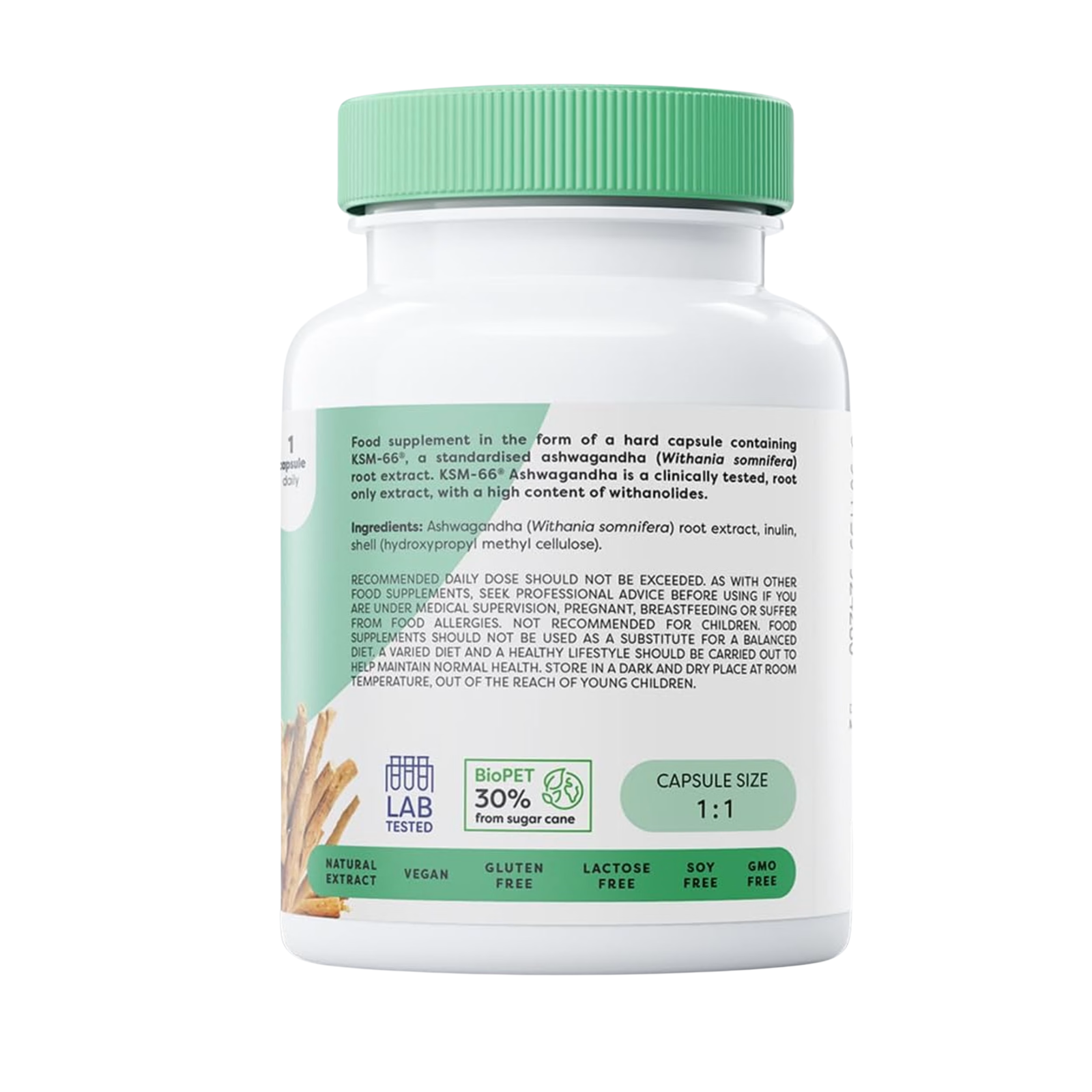 Osavi Ashwagandha KSM-66 200mg 60 kapsula - Image 3