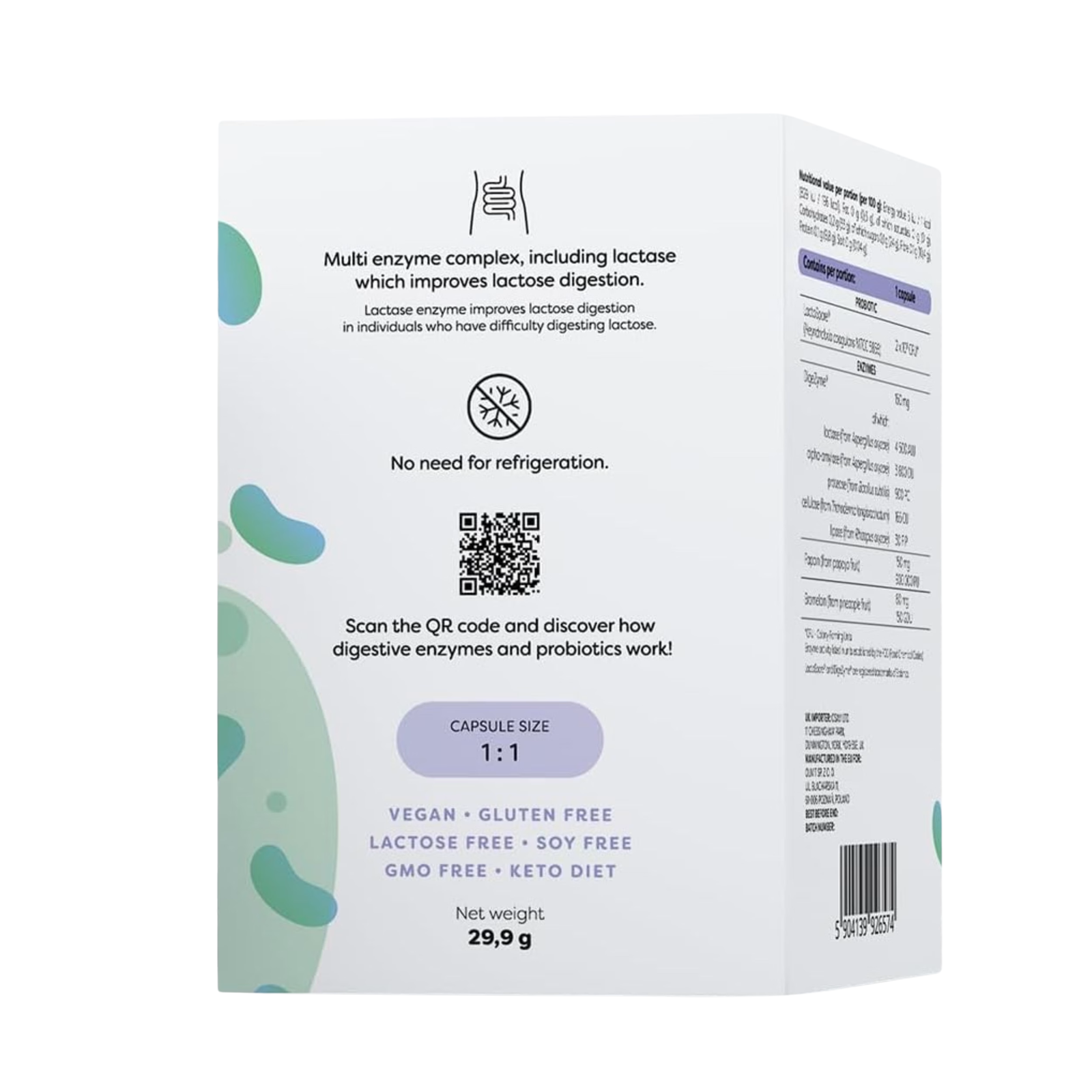 Osavi Digestive Enzymes + Probiotic 60 kapsula - Image 3