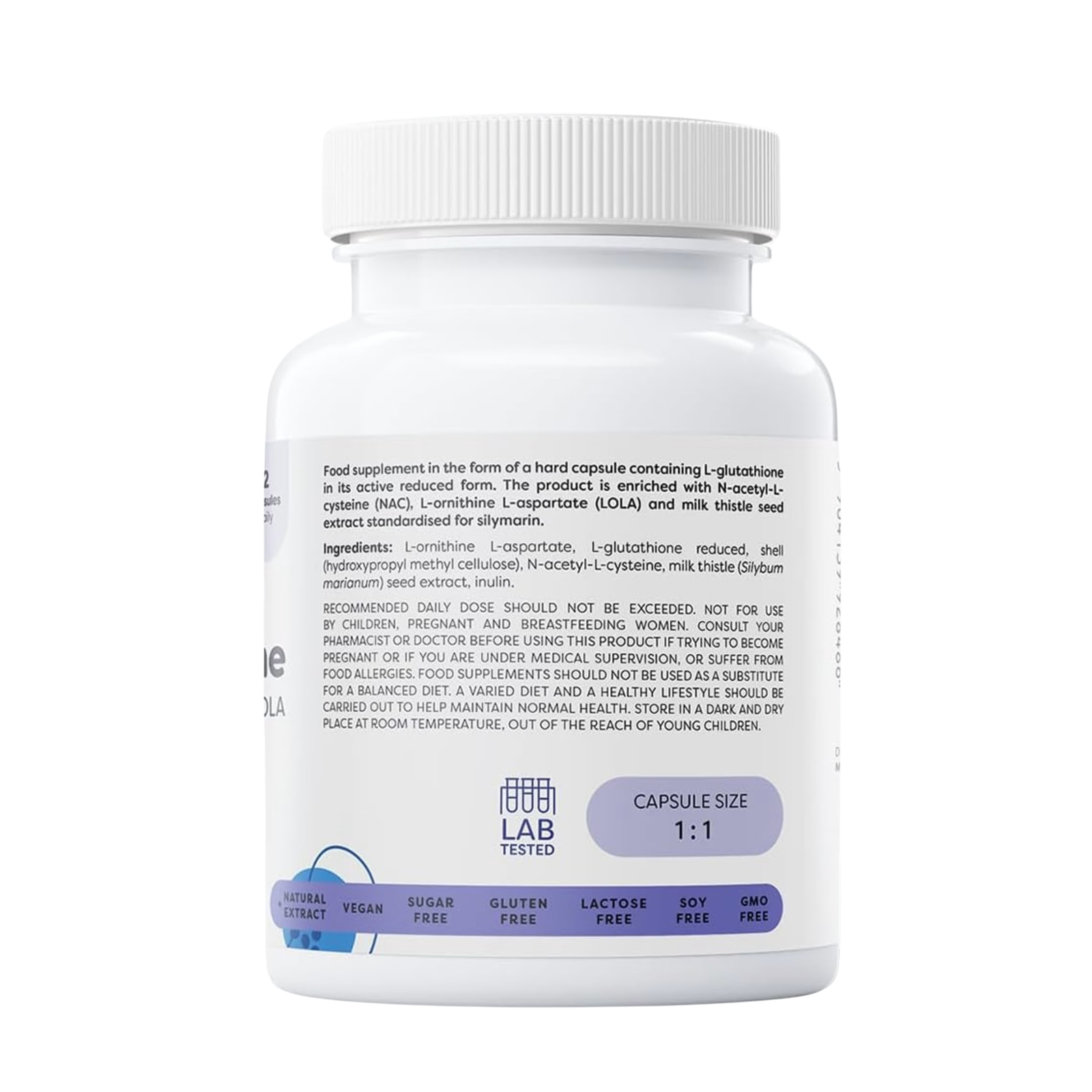 Osavi Glutathione with Silymarin, NAC & LOLA 60 kapsula - Image 3