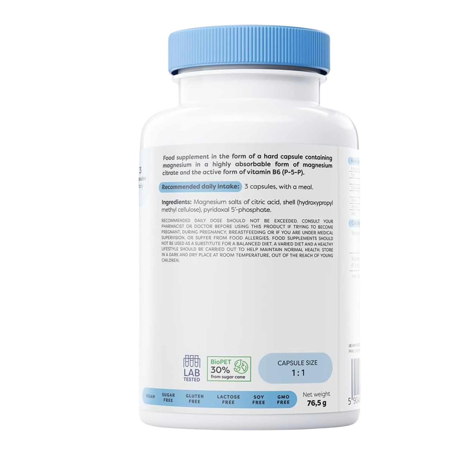 Osavi Magnesium Citrate + B6 90 kapsula - Image 3