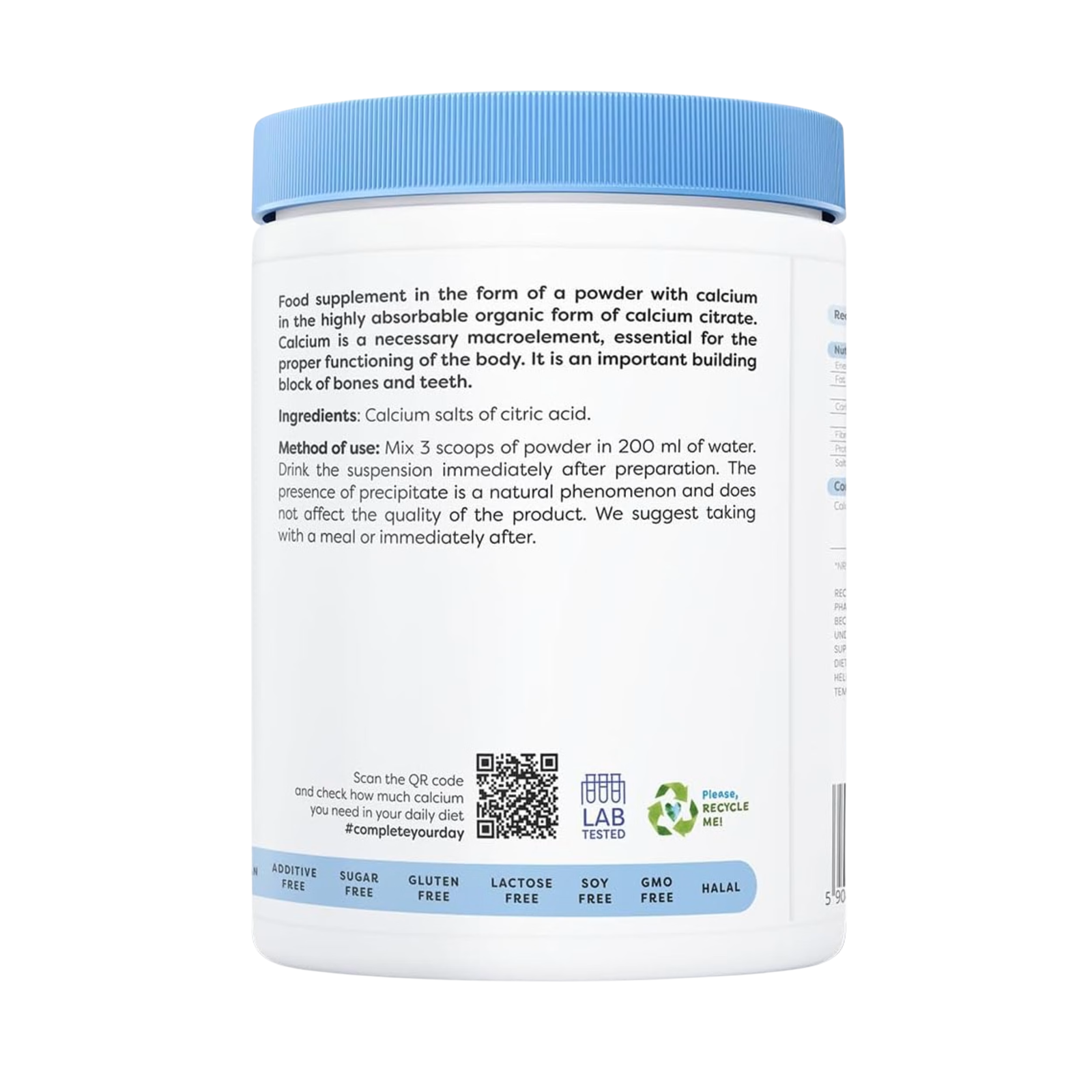 Osavi Calcium Citrate 240g - Image 3