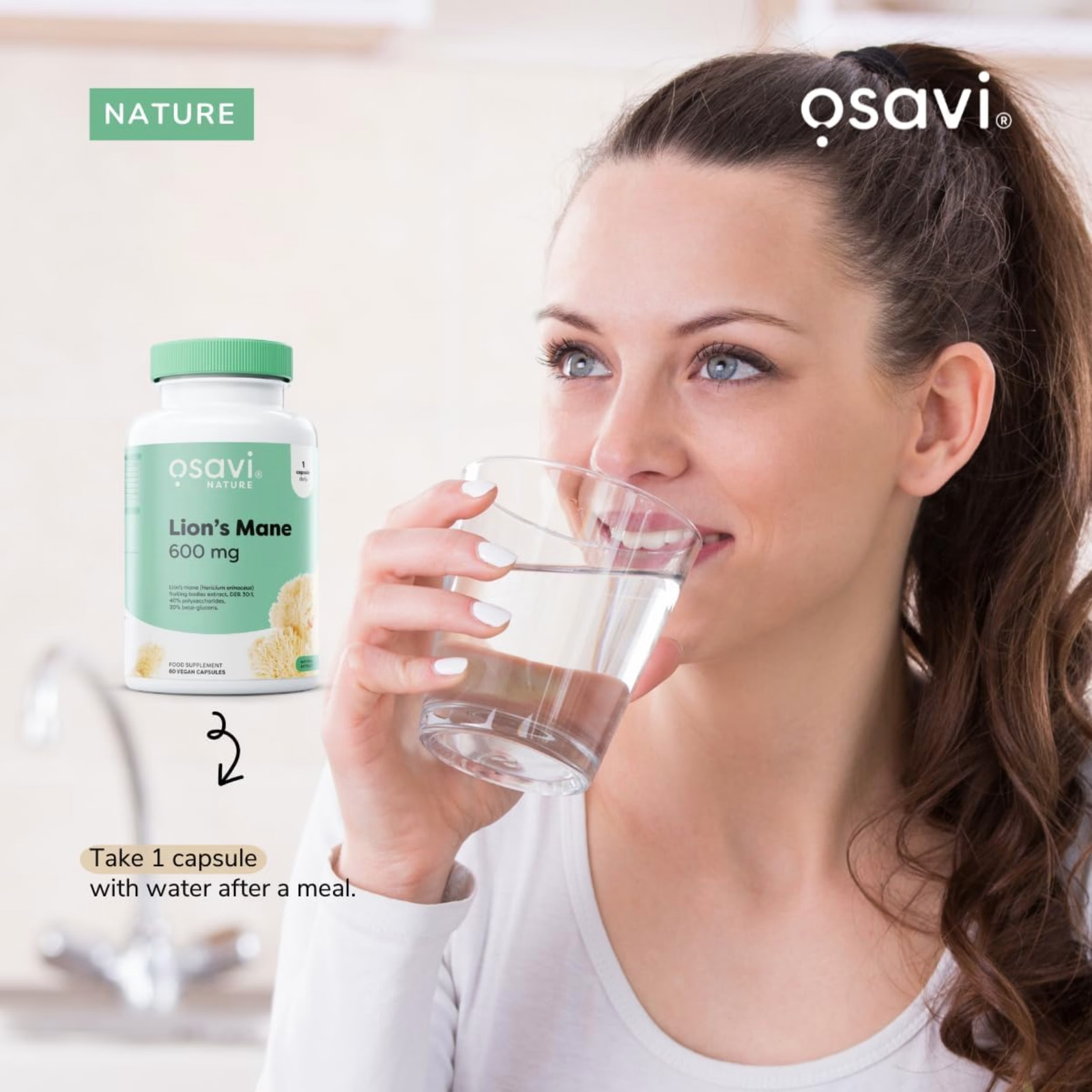 Osavi Lions Mane 600mg 60 kapsula - Image 4
