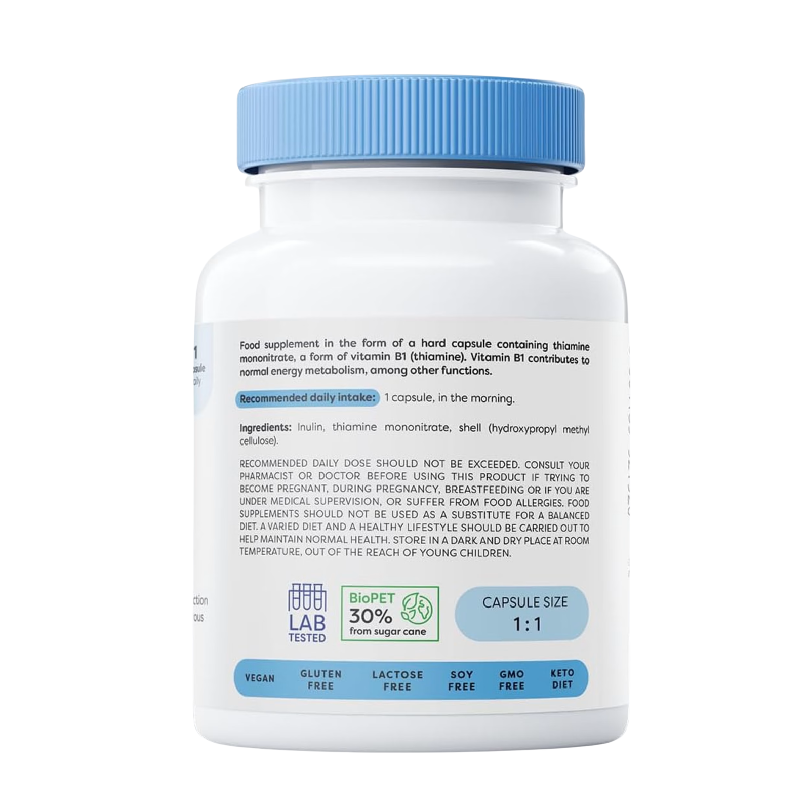 Osavi Vitamin B1 100mg 60 kapsula - Image 3