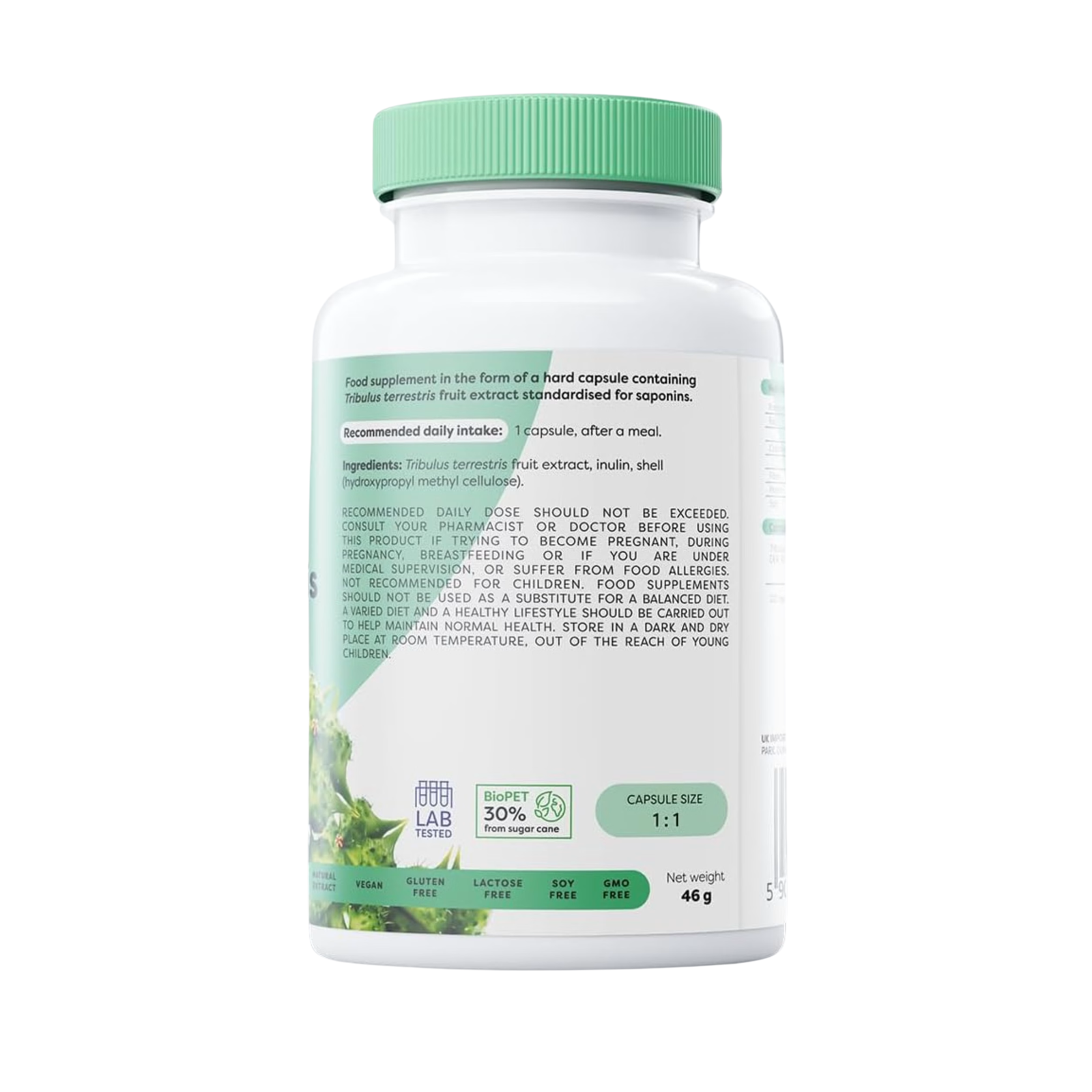 Osavi Tribulus Terrestris Saponins 200mg 90 kapsula - Image 3