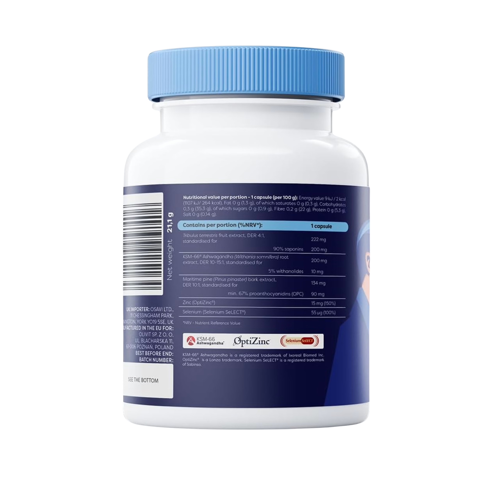 Osavi Hormonal Support Man 30 kapsula - Image 2