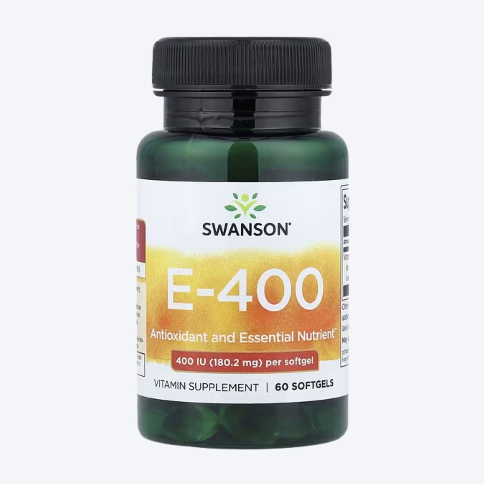 Swanson Vitamin E 400IU 60 kapsula