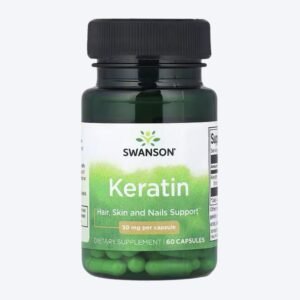 Swanson Keratin 50mg 60 kapsula