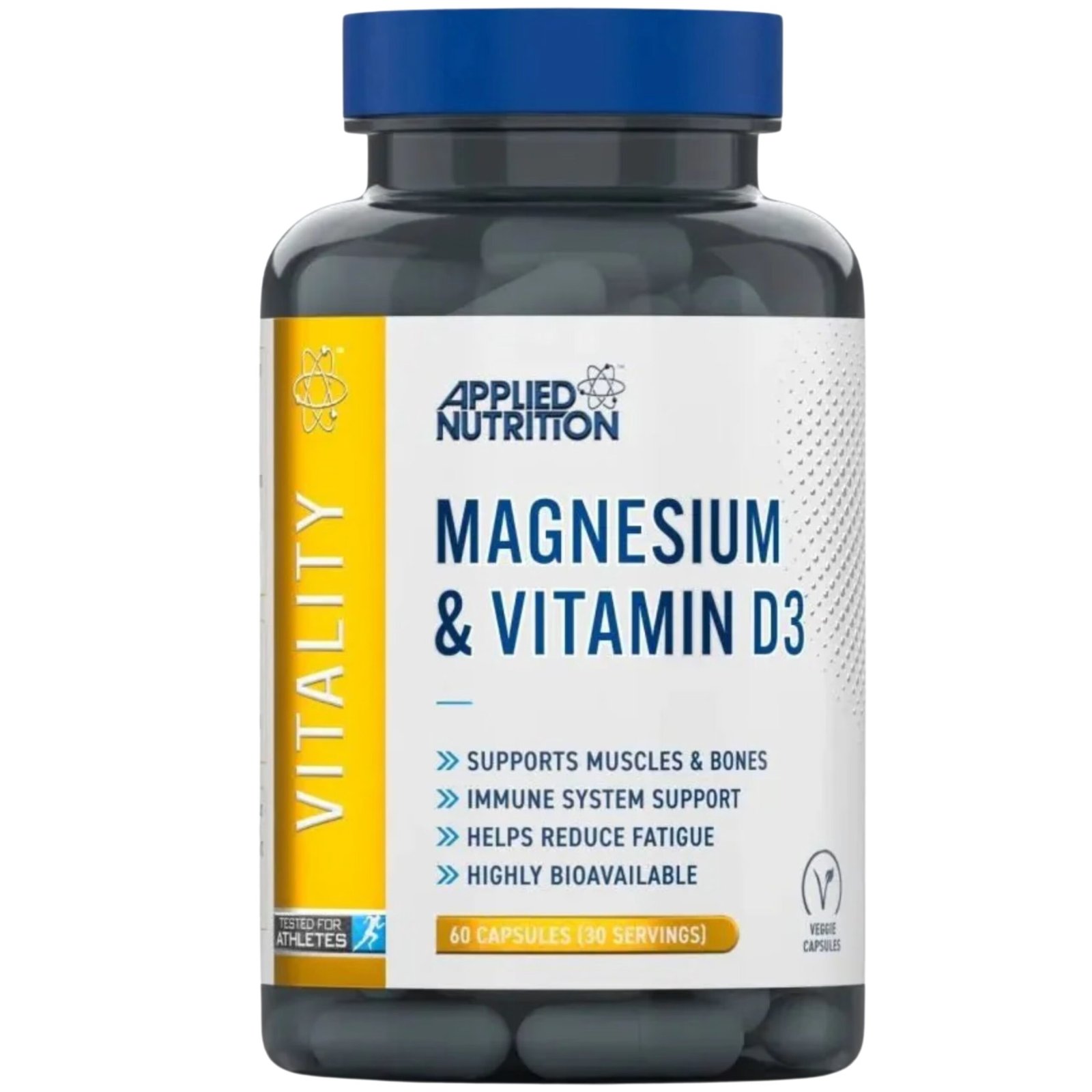 Applied Nutrition Magnesium & Vitamin D3 60 kapsula