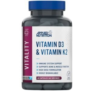 Applied Nutrition Vitamin D3 4000IU & K2 100mcg 60 kapsula